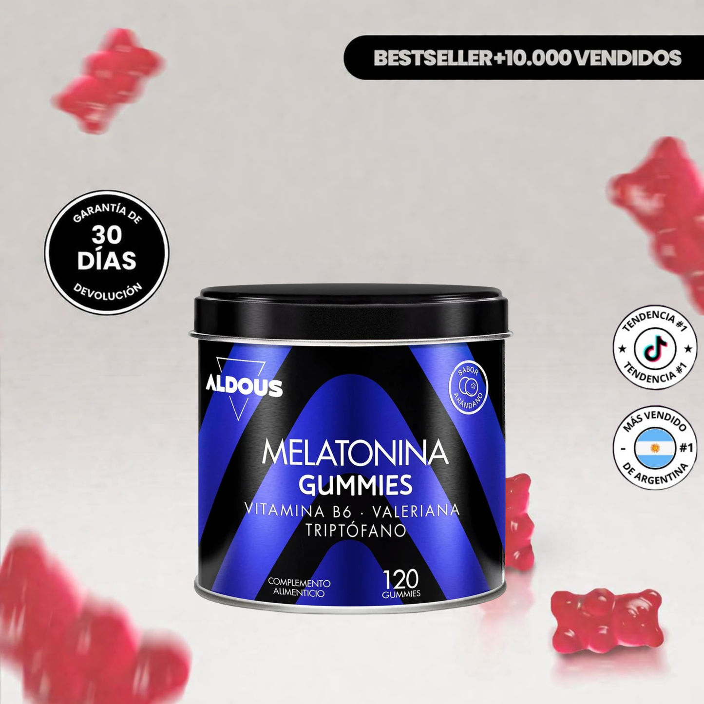 Gomitas de Melatonina | Dormí Mejor, Despertá con Energía